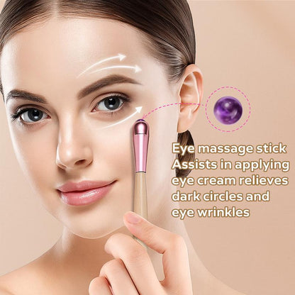 【Christmas Gifts】Jade Eye Stick Helps Eye Cream Absorb Firming and Lifting Eye Care Product Suitable for Men and Women